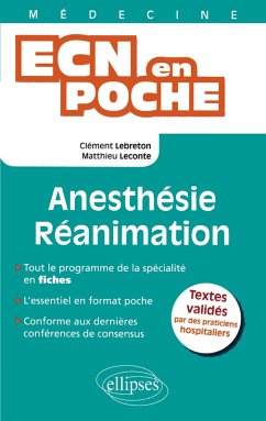 Anesthésie-Réanimation - Lebreton, Clément; Leconte, Matthieu
