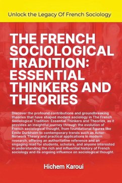 Cover The French Sociological Tradition
