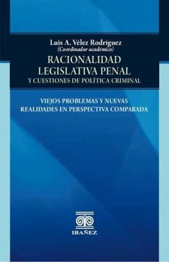 Cover Racionalidad legislativa penal y cuestiones de política criminal (eBook, PDF)