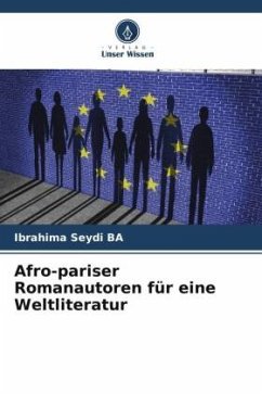 Cover Afro-pariser Romanautoren für eine Weltliteratur