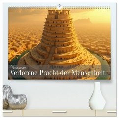 Cover Weltwunder - Verlorene Pracht der Menschheit (hochwertiger Premium Wandkalender 2026 DIN A2 quer), Kunstdruck in Hochglanz