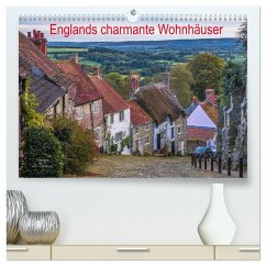 Englands charmante Wohnhäuser (hochwertiger Premium Wandkalender 2026 DIN A2 quer), Kunstdruck in Hochglanz