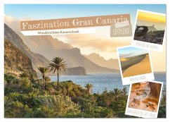 Cover Faszination Gran Canaria (Tischkalender 2026 DIN A5 quer), CALVENDO Monatskalender