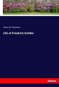Cover Life of Friedrich Schiller