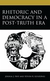 Rhetoric and Democracy in a Post-Truth Era (eBook, ePUB)