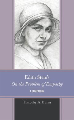 Edith Stein's On the Problem of Empathy (eBook, ePUB) - Burns, Timothy A.