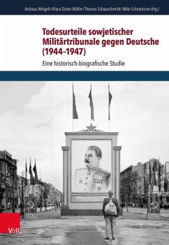 Cover Todesurteile sowjetischer Militärtribunale gegen Deutsche (1944-1947)