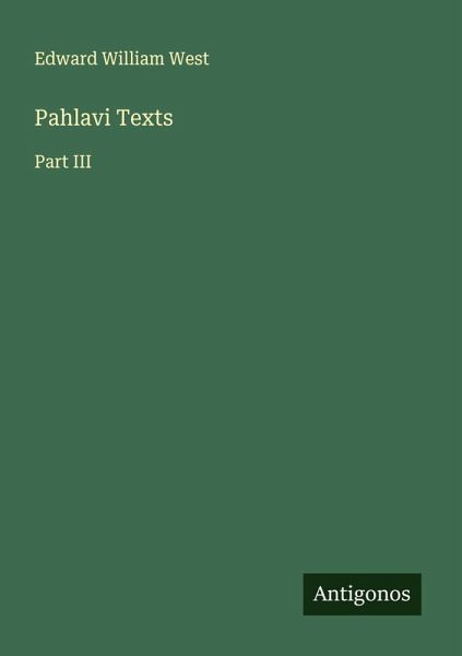 Pahlavi Texts