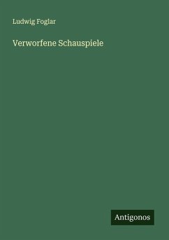 Cover Verworfene Schauspiele