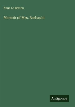 Cover Memoir of Mrs. Barbauld
