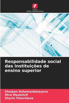 Cover Responsabilidade social das instituições de ensino superior