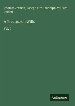 Cover A Treatise on Wills