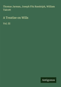 Cover A Treatise on Wills