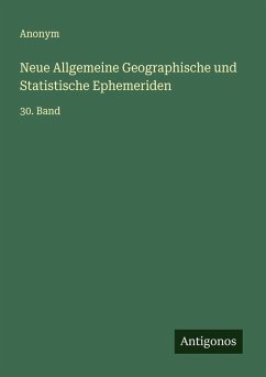 Cover Neue Allgemeine Geographische und Statistische Ephemeriden