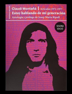 Cover Estoy hablando de mi generación : artículos 1972-1977