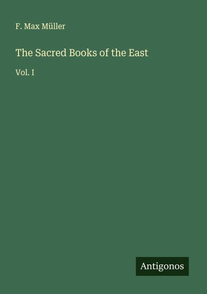 The Sacred Books of the East