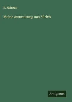 Cover Meine Ausweisung aus Zürich