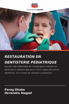 Cover RESTAURATION EN DENTISTERIE PÉDIATRIQUE