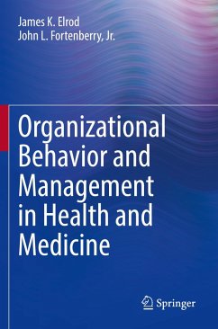 Cover Organizational Behavior and Management in Health and Medicine