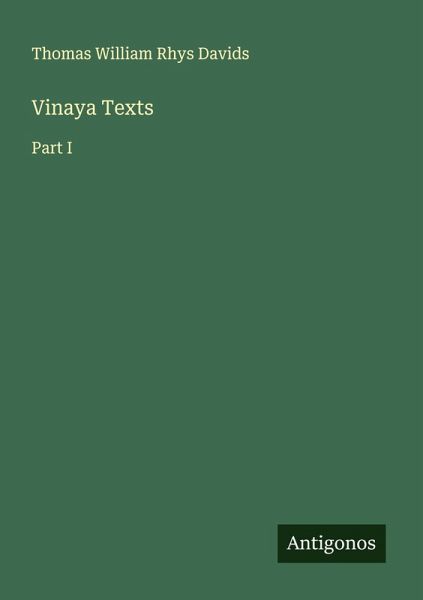 Vinaya Texts Vinaya Texts
