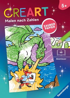 Cover CreArt Malen nach Zahlen ab 5 Zauberpapier - Abenteuer