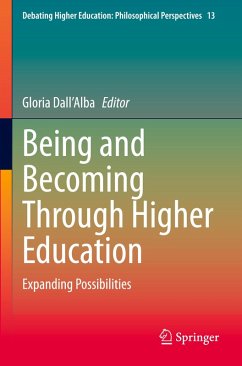 Cover Being and Becoming Through Higher Education