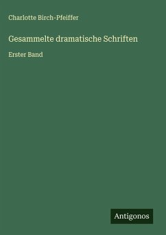 Cover Gesammelte dramatische Schriften