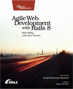 Cover Agile Web Development with Rails 8 (eBook, ePUB)