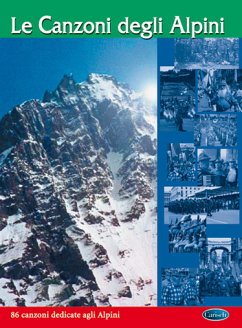Cover Le Canzoni degli Alpini Gitarre Buch
