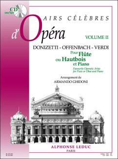 Cover Airs célčbres d'operas vol.2 (+CD) pour flűte ou hautbois et piano