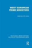 West European Prime Ministers (eBook, ePUB)