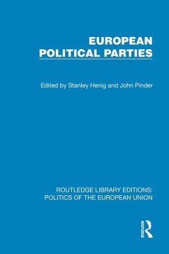 Cover European Political Parties (eBook, PDF)