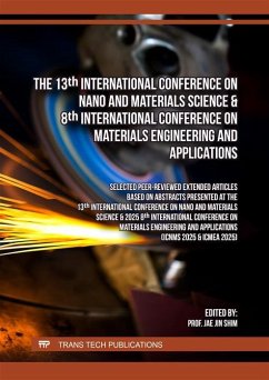 Cover The 13th International Conference on Nano and Materials Science & 8th International Conference on Materials Engineering and Applications (eBook, PDF)
