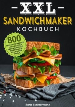 Cover XXL Sandwichmaker Kochbuch