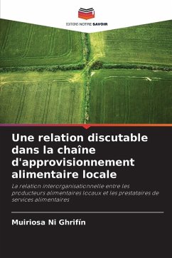 Une relation discutable dans la chaîne d'approvisionnement alimentaire locale Cover Une relation discutable dans la chaîne d'approvisionnement alimentaire locale