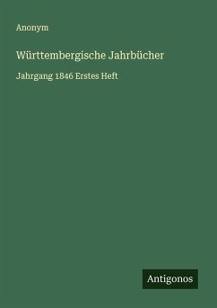 Cover Württembergische Jahrbücher