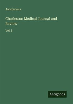 Cover Charleston Medical Journal and Review