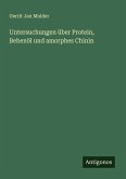 Untersuchungen über Protein, Behenöl und amorphes Chinin