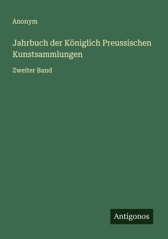 Cover Jahrbuch der Königlich Preussischen Kunstsammlungen