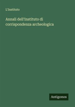 Cover Annali dell'Instituto di corrispondenza archeologica
