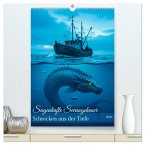Sagenhafte Seeungeheuer - Schrecken aus der Tiefe (hochwertiger Premium Wandkalender 2026 DIN A2 hoch), Kunstdruck in Hochglanz