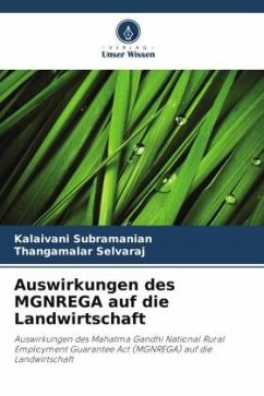 Cover Auswirkungen des MGNREGA auf die Landwirtschaft