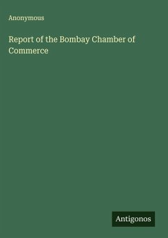 Cover Report of the Bombay Chamber of Commerce