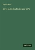 Egypt and Iceland in the Year 1874 Egypt and Iceland in the Year 1874
