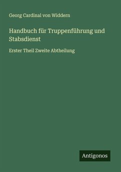 Cover Handbuch für Truppenführung und Stabsdienst