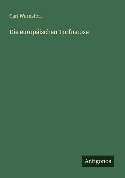 Die europäischen Torfmoose Die europäischen Torfmoose
