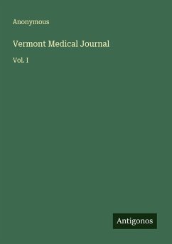 Cover Vermont Medical Journal