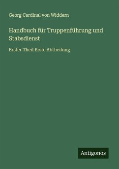 Cover Handbuch für Truppenführung und Stabsdienst