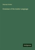 Grammar of the Arabic Language