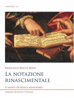 Cover La Notazione Rinascimentale